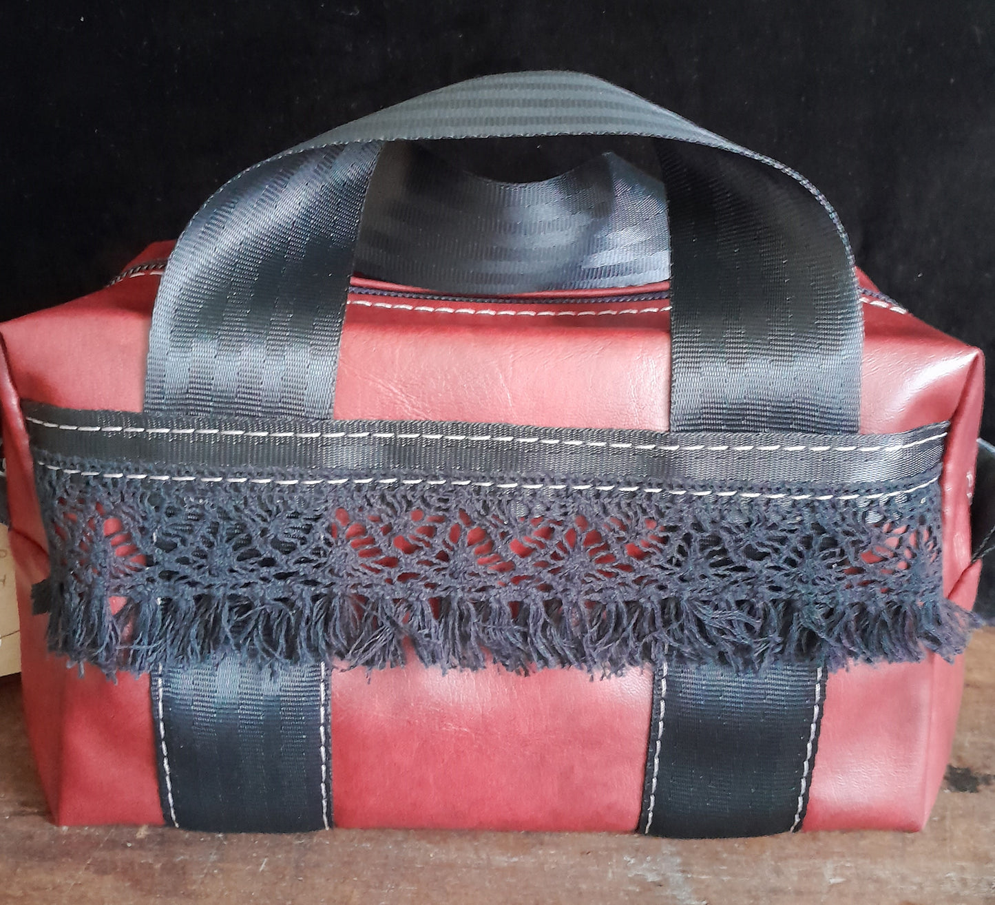 'BURGUNDY BEAUTY' Small Bag