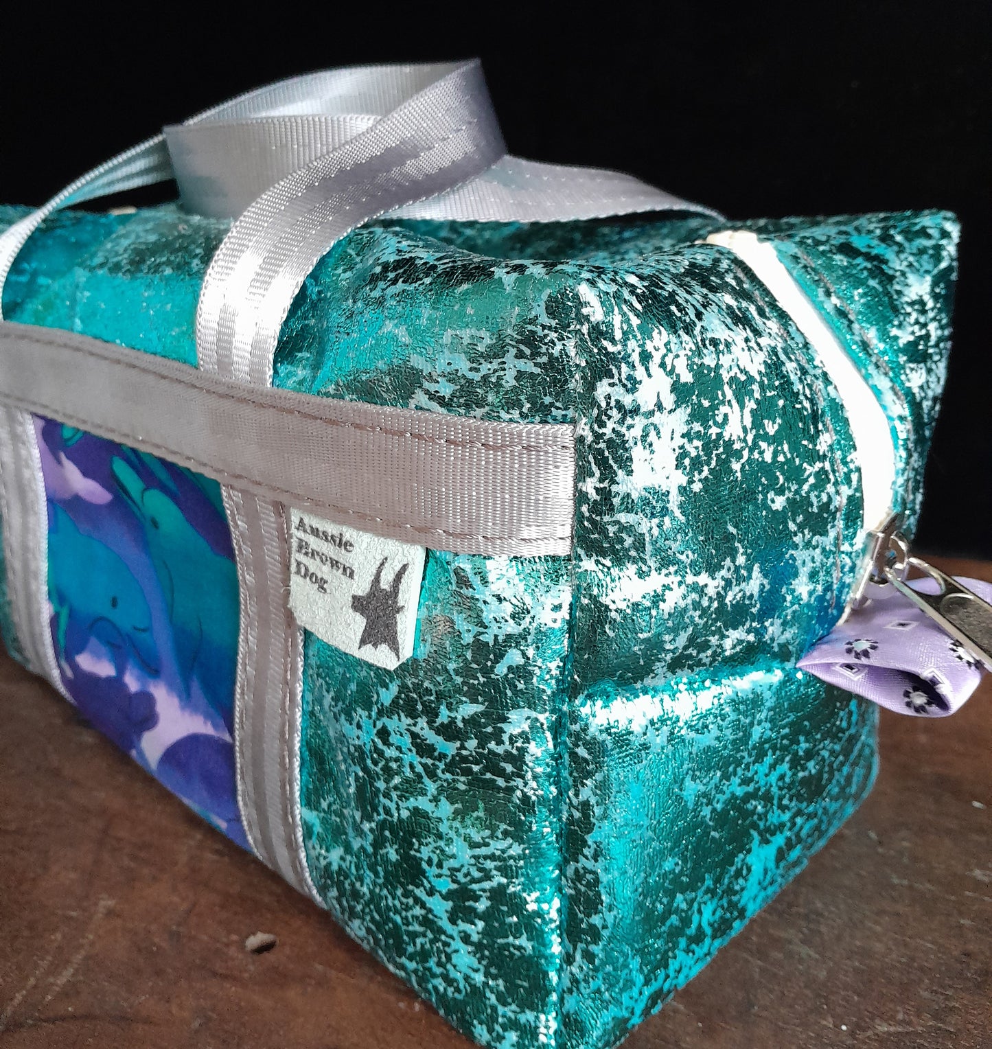 'Dolphin Sparkle' Small Bag