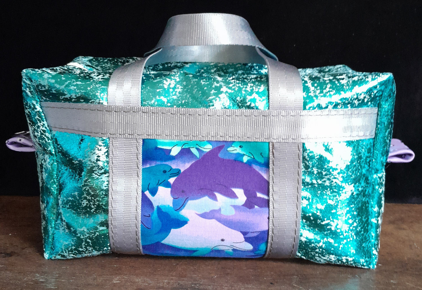 'Dolphin Sparkle' Small Bag