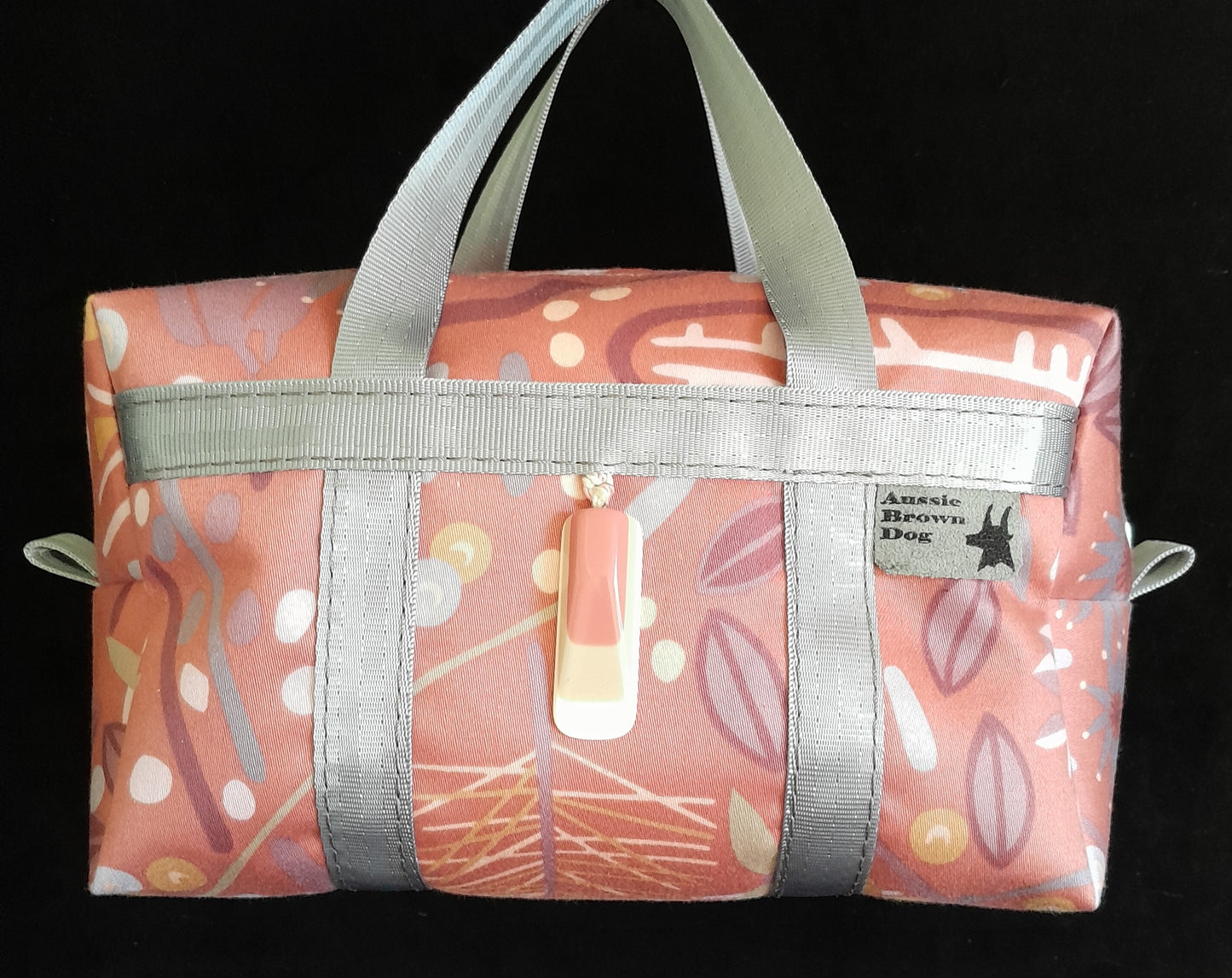 'Warm Pastel Flora' Size Small bag