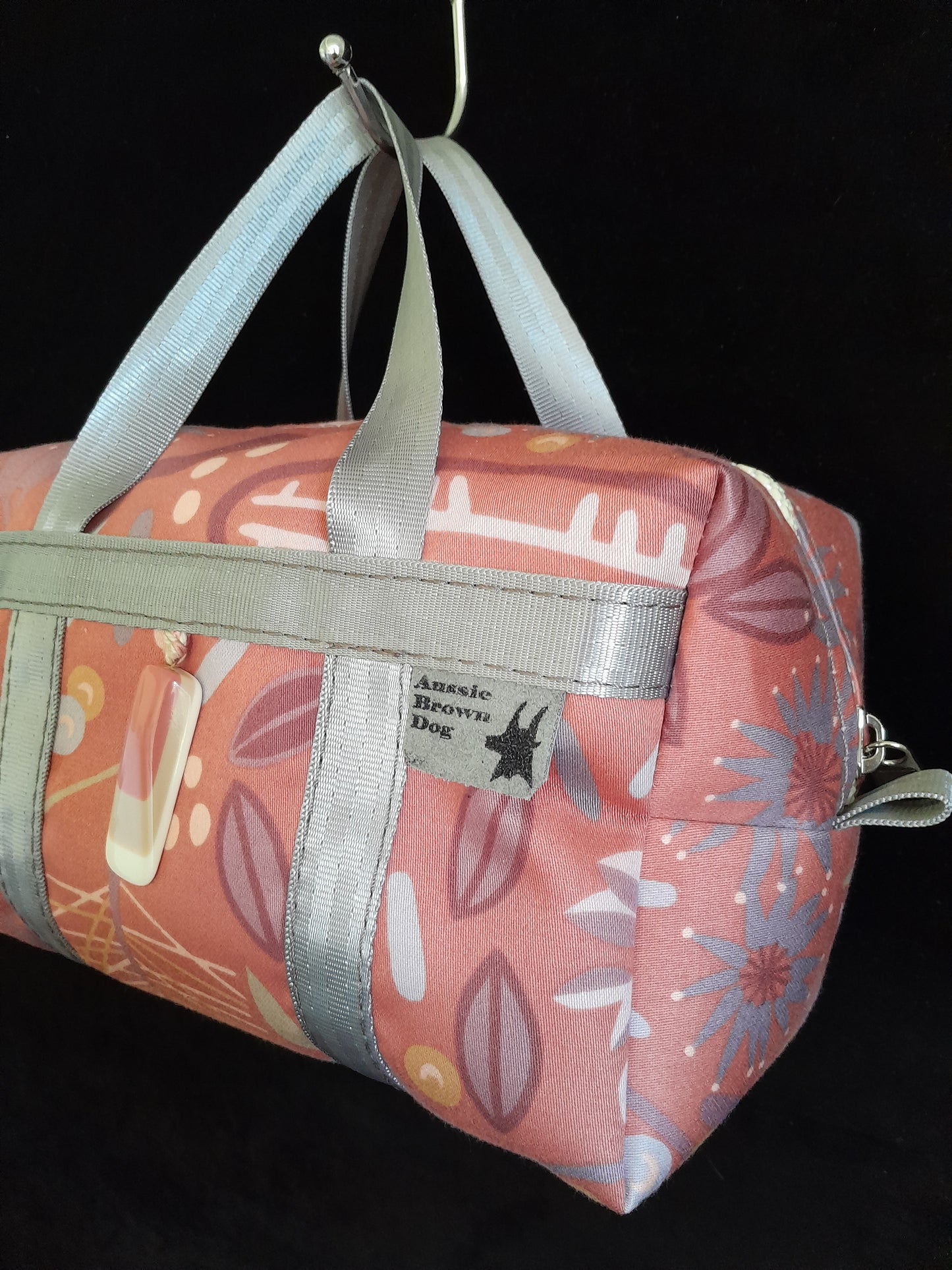 'Warm Pastel Flora' Size Small bag