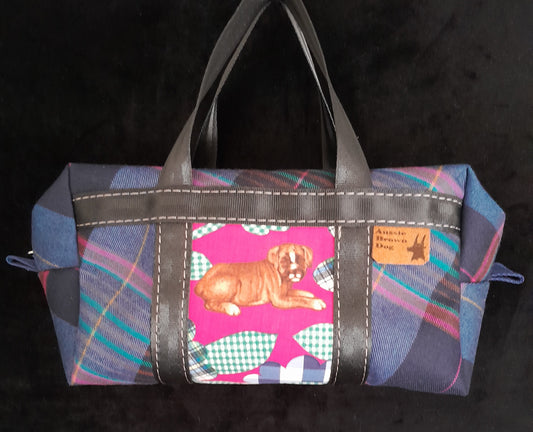 'TARTAN PUPPY' Small Bag