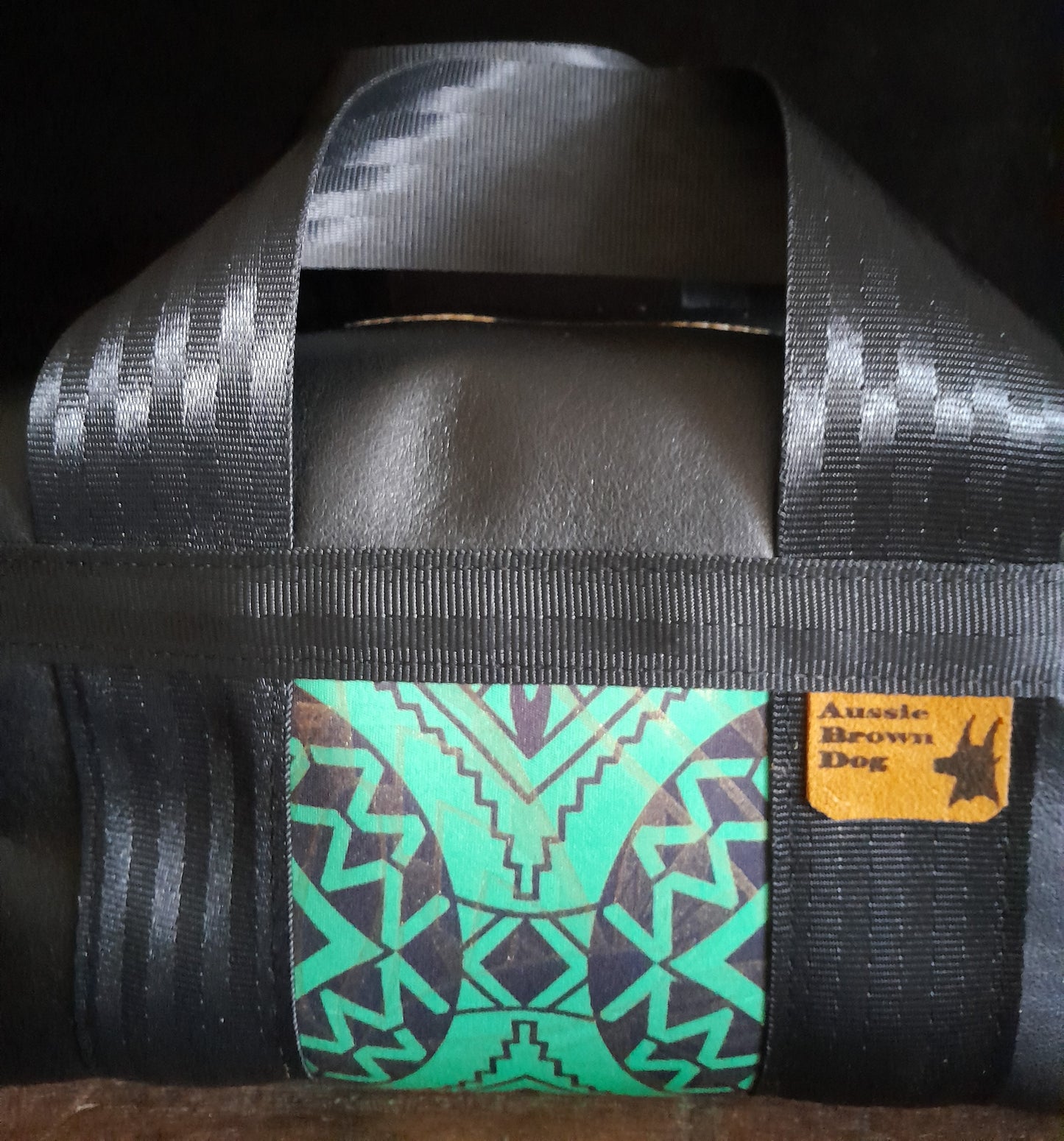 'JADE GREEN GEO' Bag Set