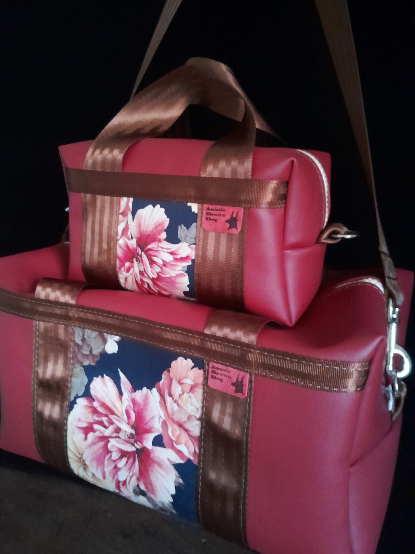'JULIETTE BLUSH FLORAL' Bag Set