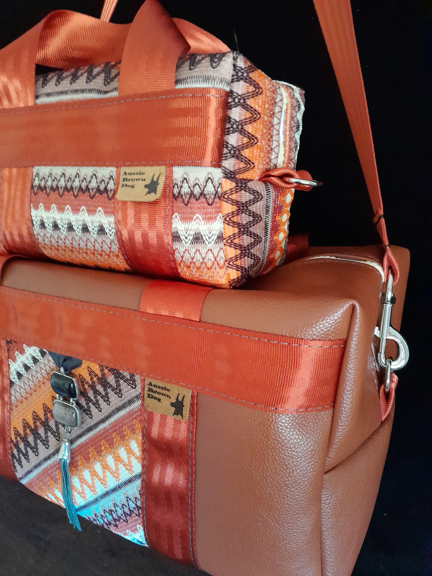 'Autumn Weave' Travel Bag Set
