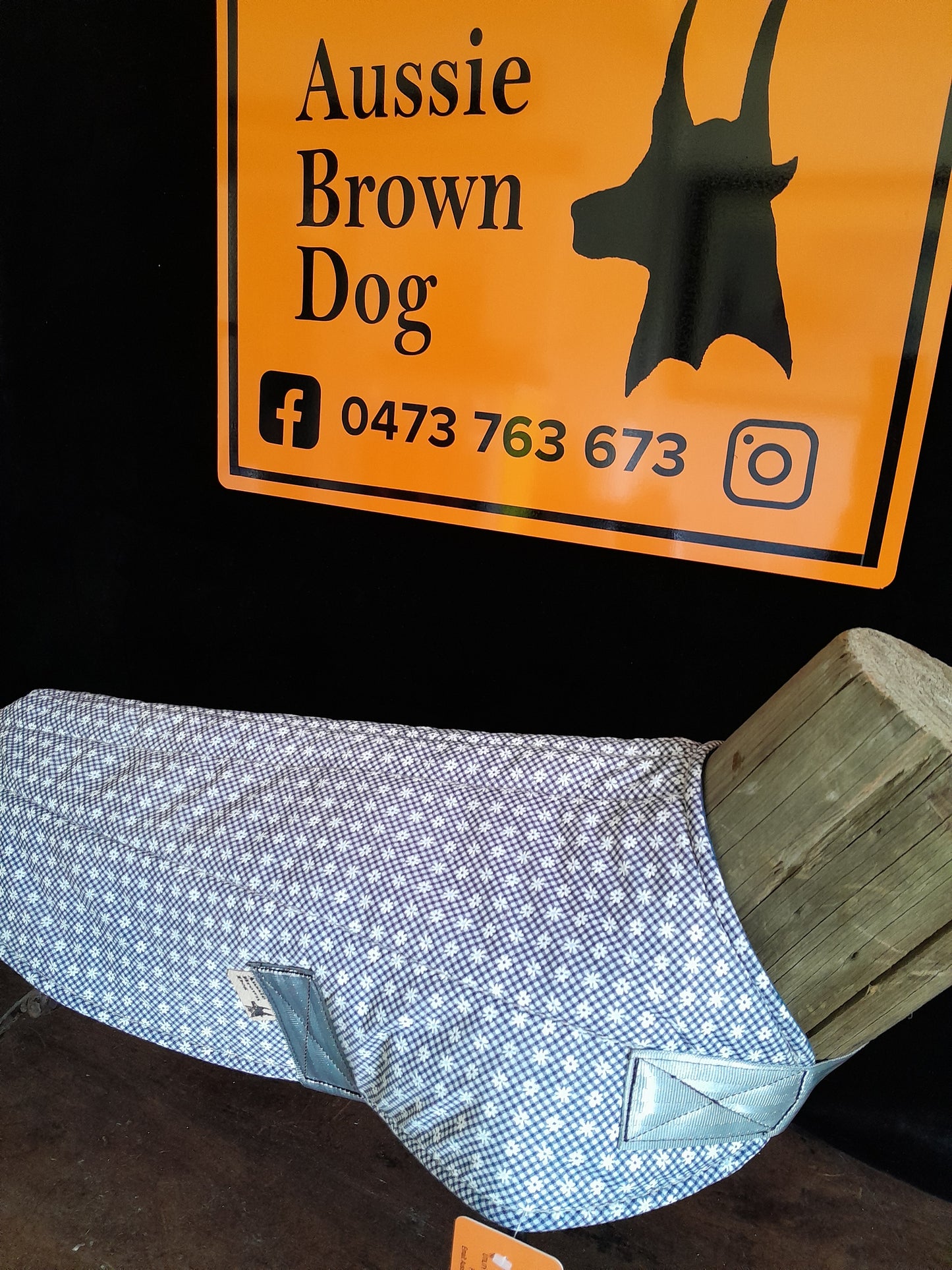 DOG COAT EXTRA LARGE 'Country Daisies'