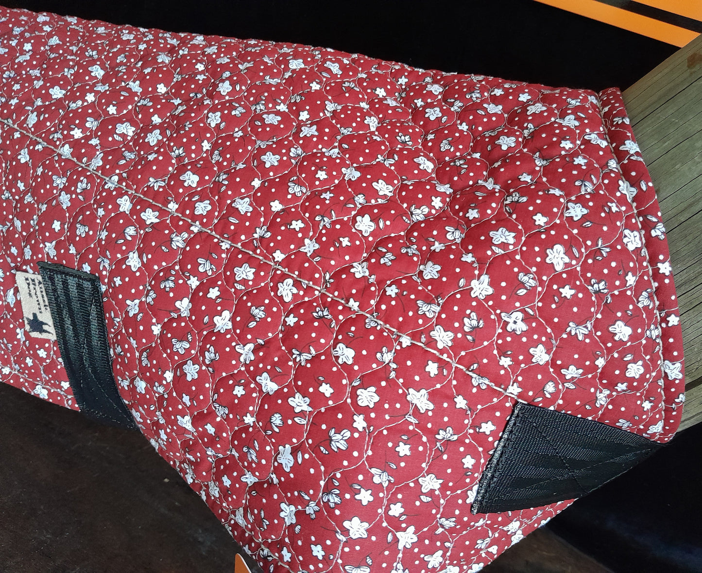 DOG COAT EXTRA LARGE 'Flower Queen'