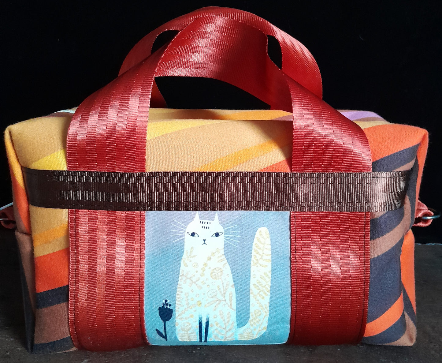 'RETRO FELINE' Small bag $40