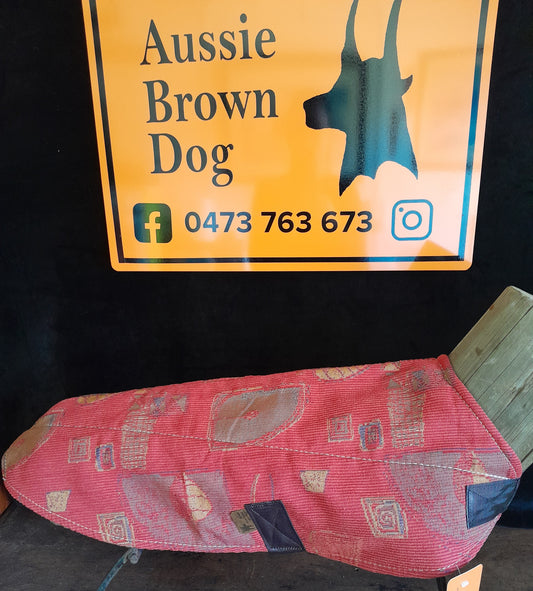 DOG COAT EXTRA LARGE 'Retro Radiance'
