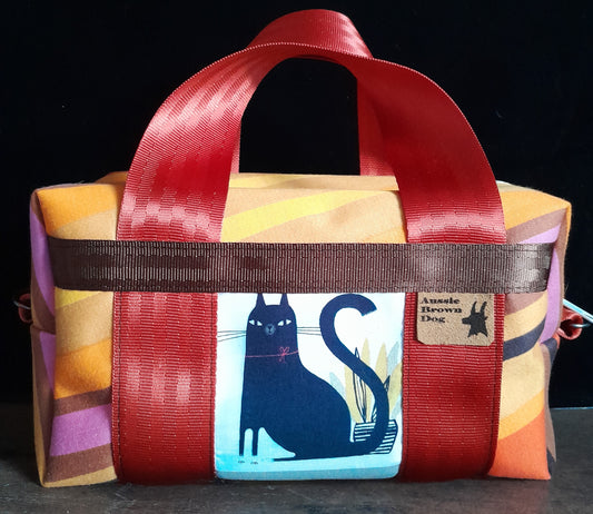 'RETRO FELINE' Small bag $40