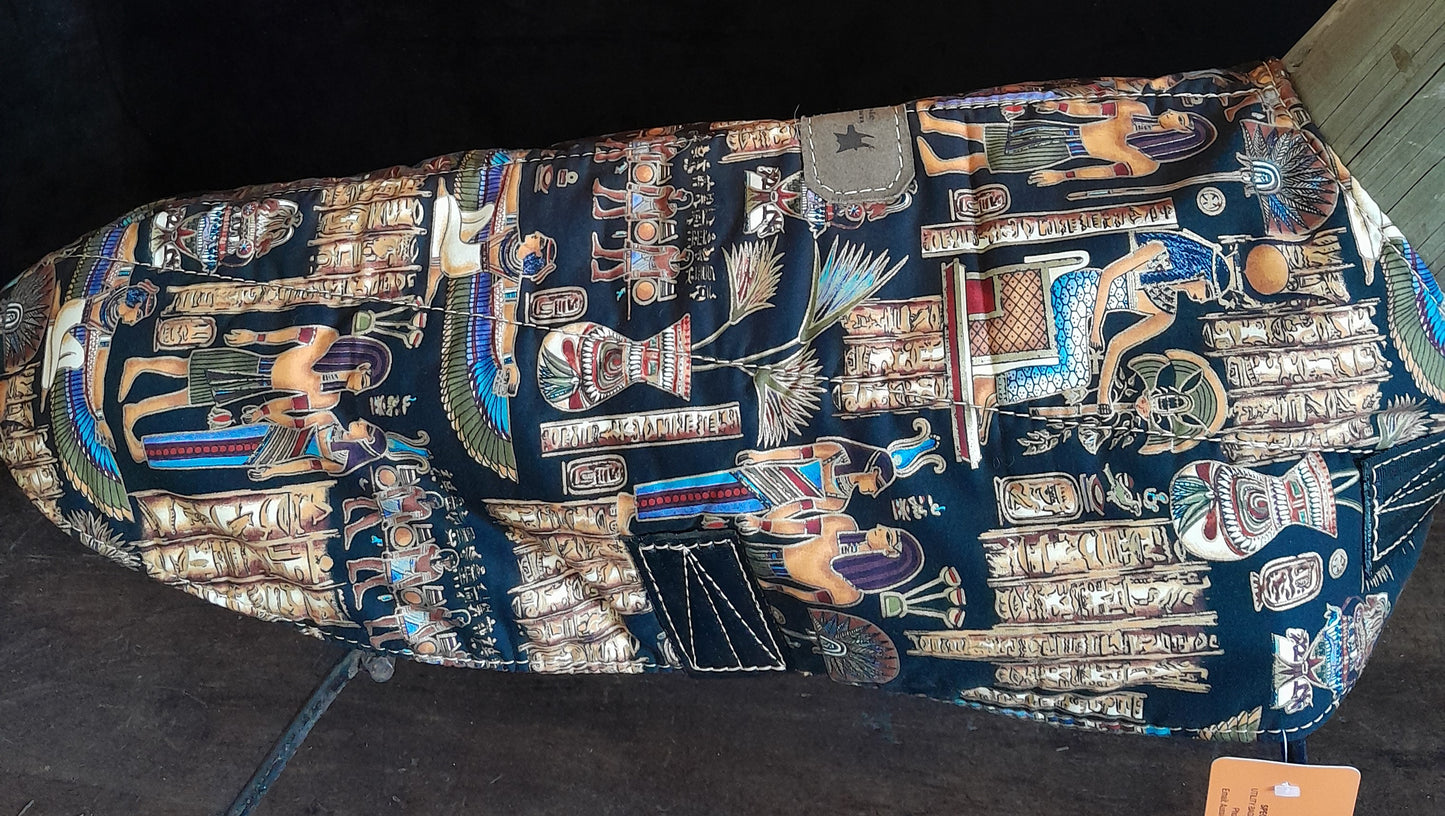 DOG COAT EXTRA LARGE 'Egyptian Gold' CLEARANCE