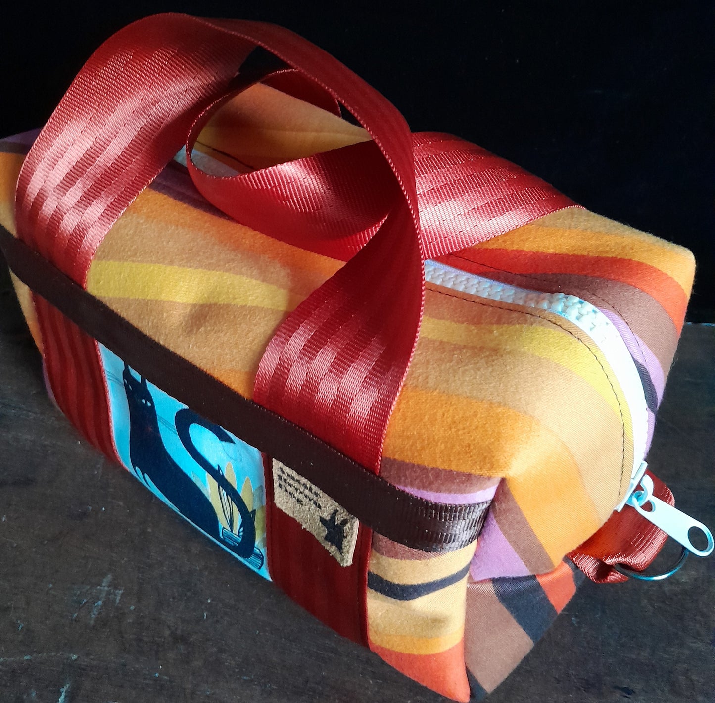 'RETRO FELINE' Small bag $40