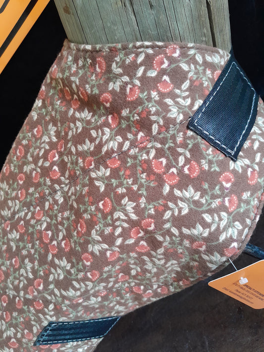 DOG COAT EXTRA LARGE 'Flannelette Floral' CLEARANCE